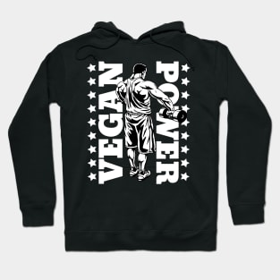 Vegan Power Front Raises Weightlifting Hoodie